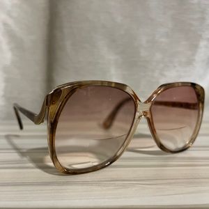 Vintage Classy Lestar Apricot Optical Eyeglass - Mom Oversized